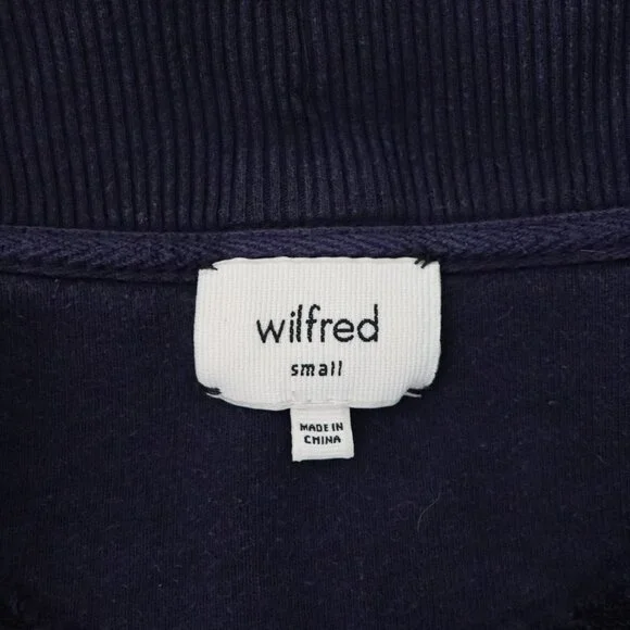 Wilfred Cocoon Open Front S Purple Raglan‎ Long Sleeve Collared Sweater Cardigan - Picture 10 of 11